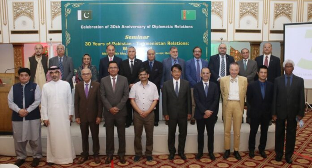 A Seminar on "30 Years of Pakistan-Turkmenistan Relations: Way Forward" held in Islamabad - ECOSF Attended (May 9, 2022)