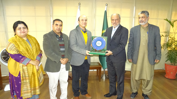 Jan 17, 2023: President ECOSF held a Meeting with Secretary Ministry of S&T Pakistan