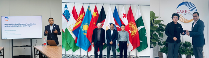 ECOSF Contributes to Research Study on Decarbonizing the Road Transport Sector in the CAREC Region as Part of the Visiting Fellow Program at CAREC Institute, China